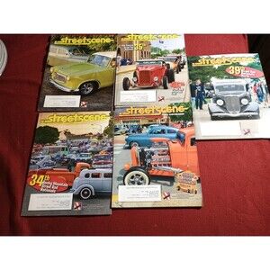 5 Street Scene Magazines 2018 NSRA  May Aug Sep Oct Nov